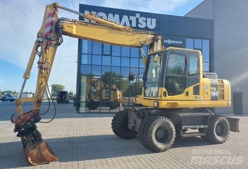 Komatsu PW160-8 Εκσκαφείς με τροχούς - λάστιχα