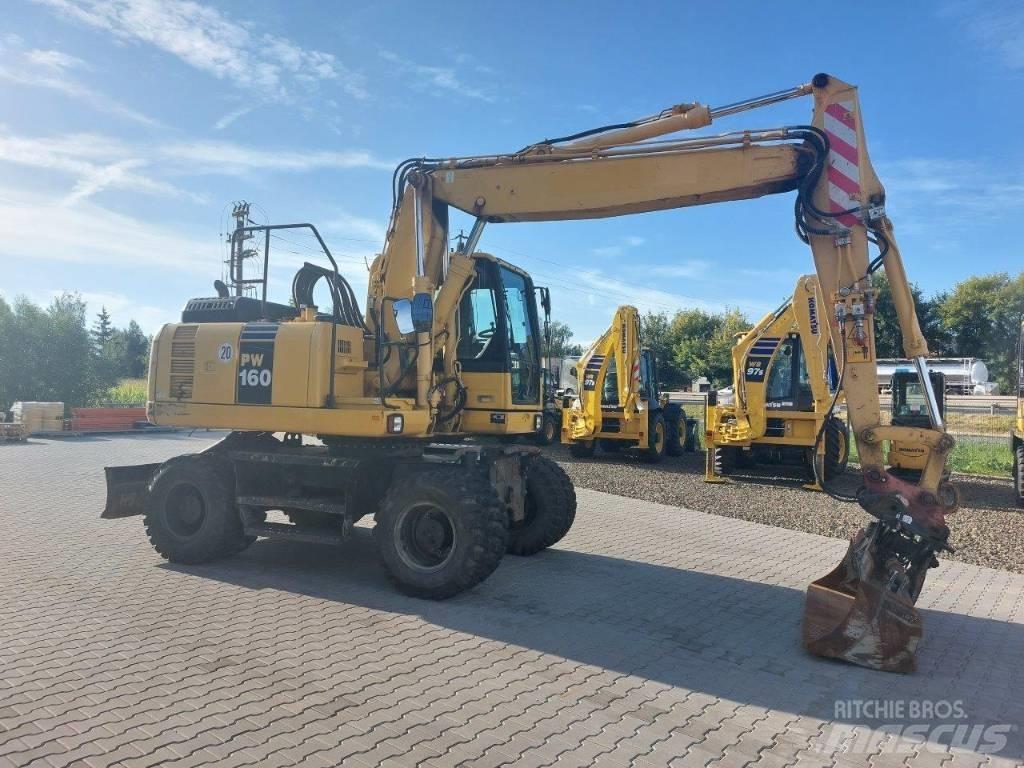Komatsu PW160-8 Εκσκαφείς με τροχούς - λάστιχα