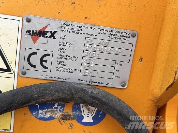 Simex PL400 Πλάνες
