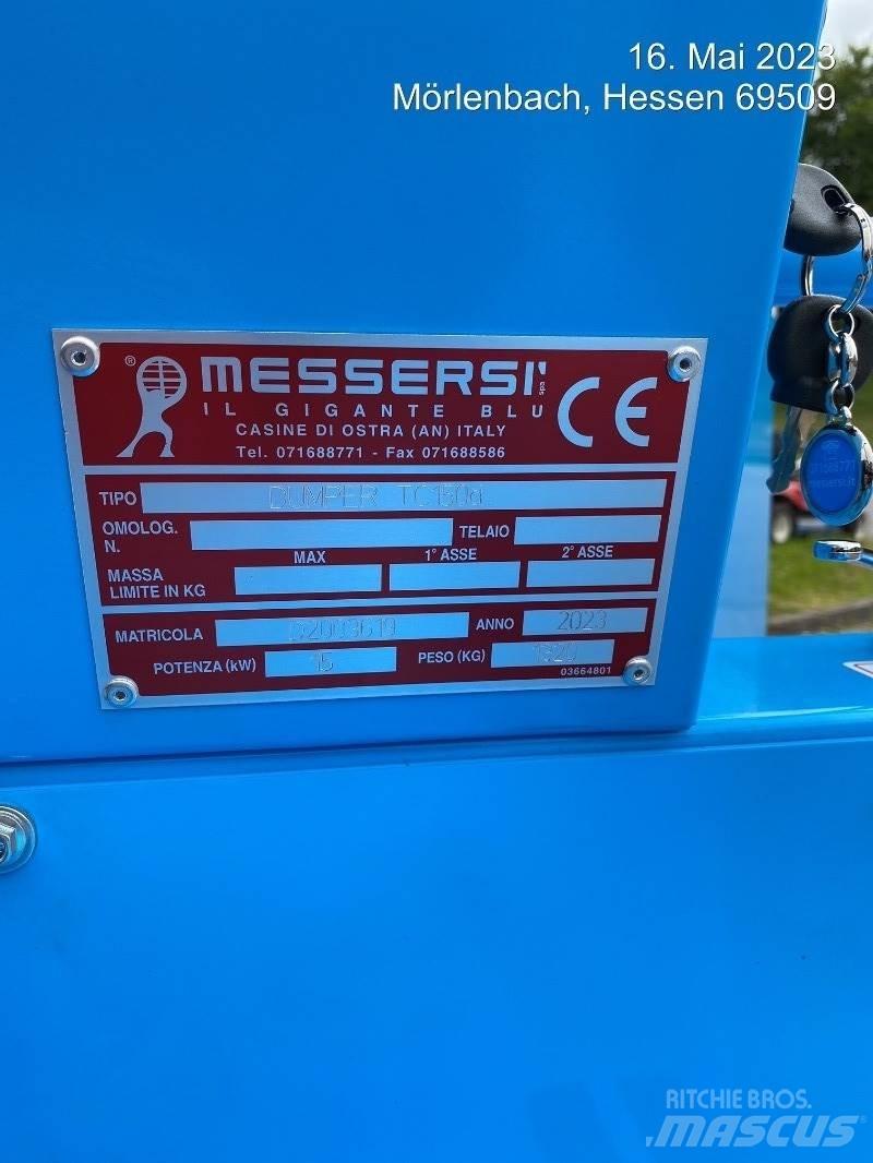 Messersi TC150d Dumpers εργοταξίου
