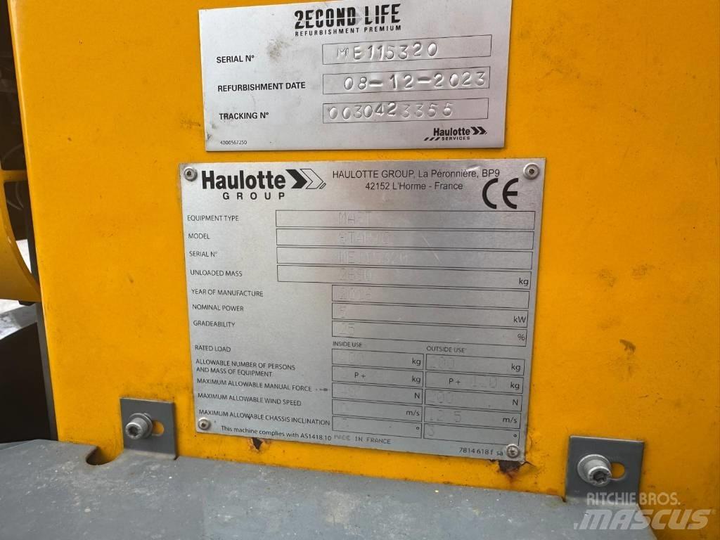 Haulotte Star 10 Ανυψωτήρες με κατακόρυφους πυλώνες