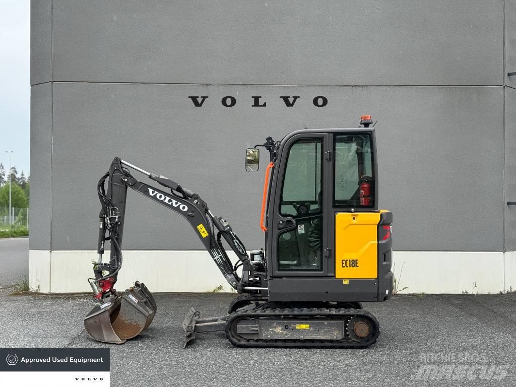 Volvo EC 18 E Εκσκαφάκι (διαβολάκι) < 7t