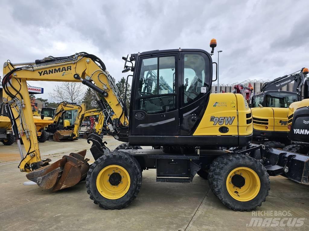 Yanmar B 95 W Εκσκαφείς με τροχούς - λάστιχα