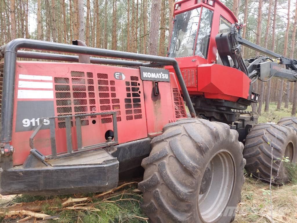 Komatsu 911.5 Θεριζοαλωνιστικές μηχανές