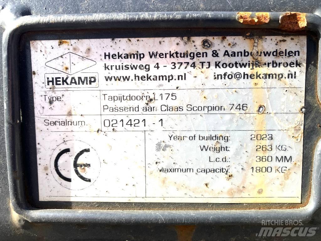 hekamp Tapijtdoorn Ανταλλακτικά εξοπλισμού αποβλήτων/ανακύκλωσης και λατομείων