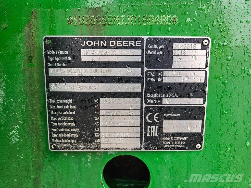 John Deere M692i Ρυμουλκούμενα ψεκαστικά