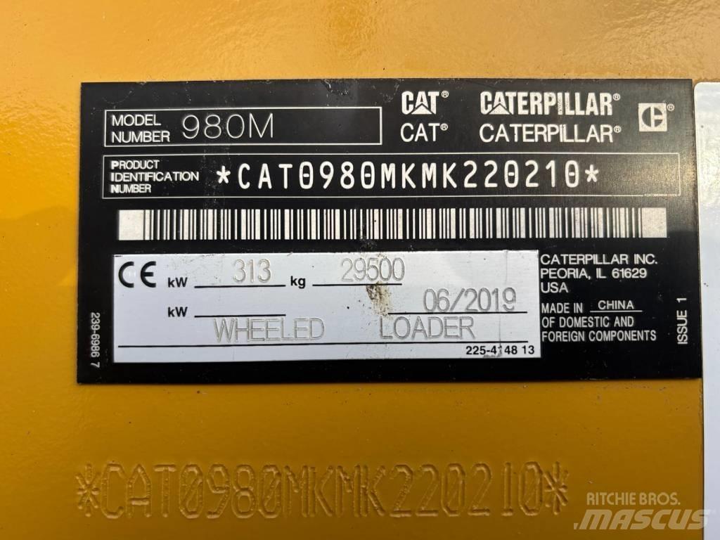 CAT 980 M Φορτωτές με λάστιχα (Τροχοφόροι)