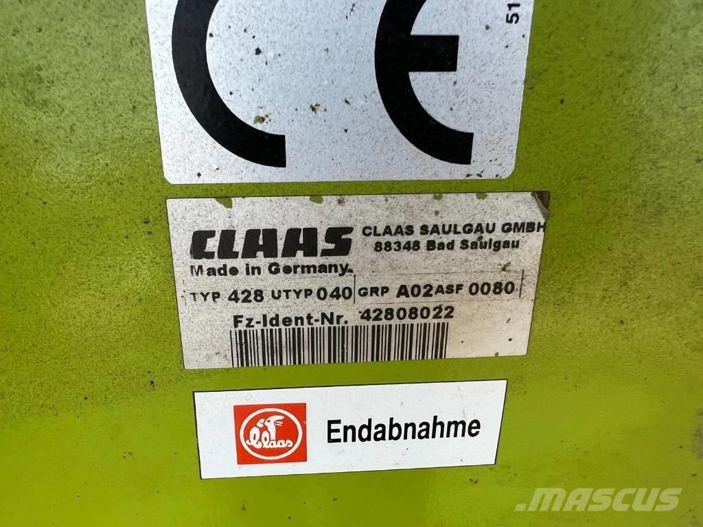 CLAAS PU 300 HD Λοιπός εξοπλισμός συγκομιδής χορτονομής