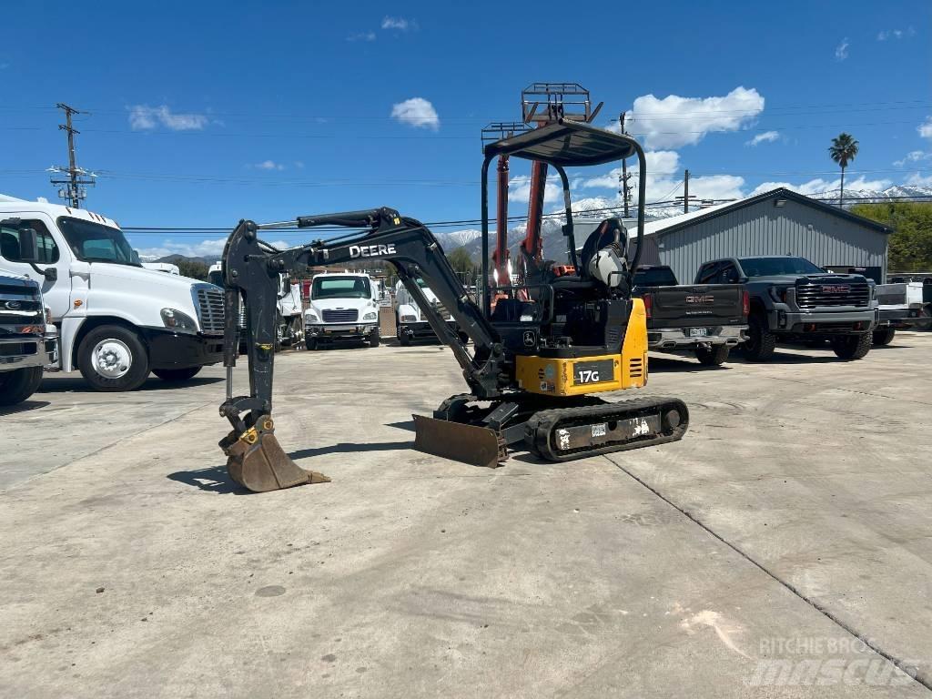 John Deere 17G Εκσκαφάκι (διαβολάκι) < 7t