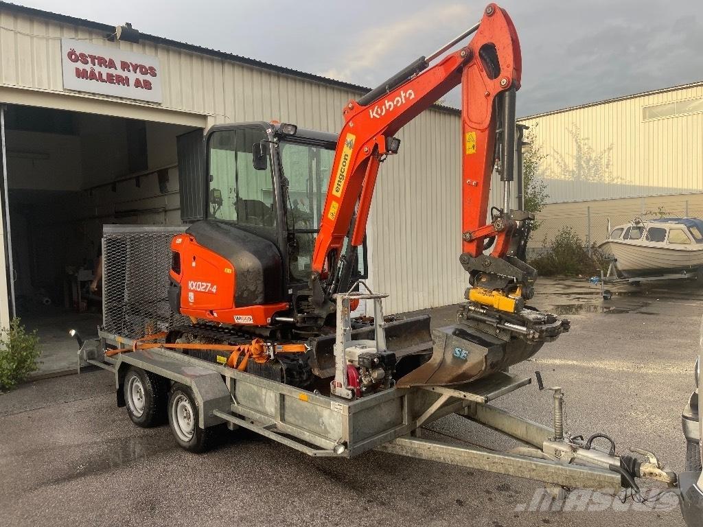 Kubota KX 027 Εκσκαφάκι (διαβολάκι) < 7t