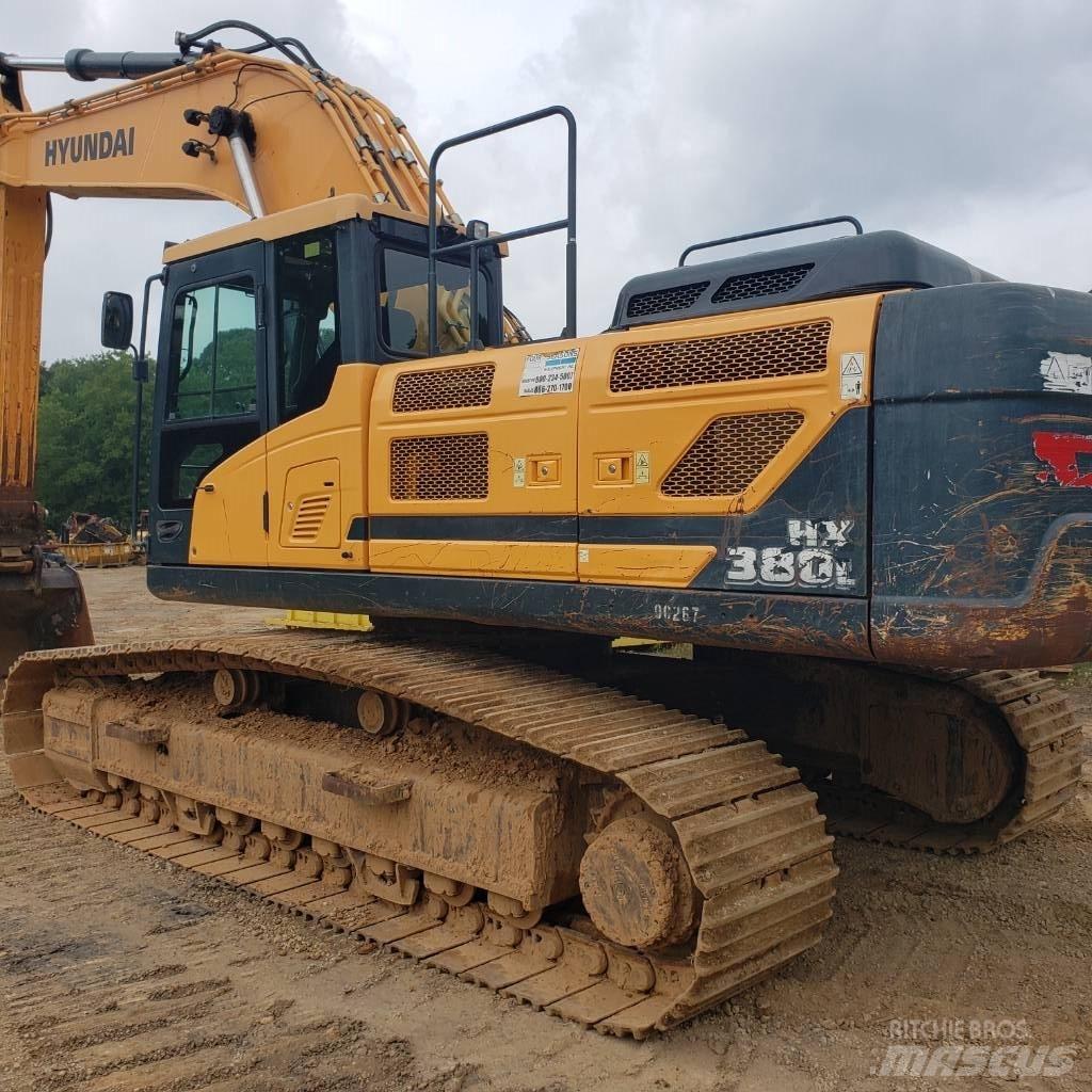 Hyundai HX 380 L Εκσκαφείς με ερπύστριες