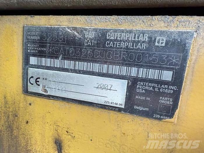 CAT 325 DLN Ειδικοί εκσκαφείς