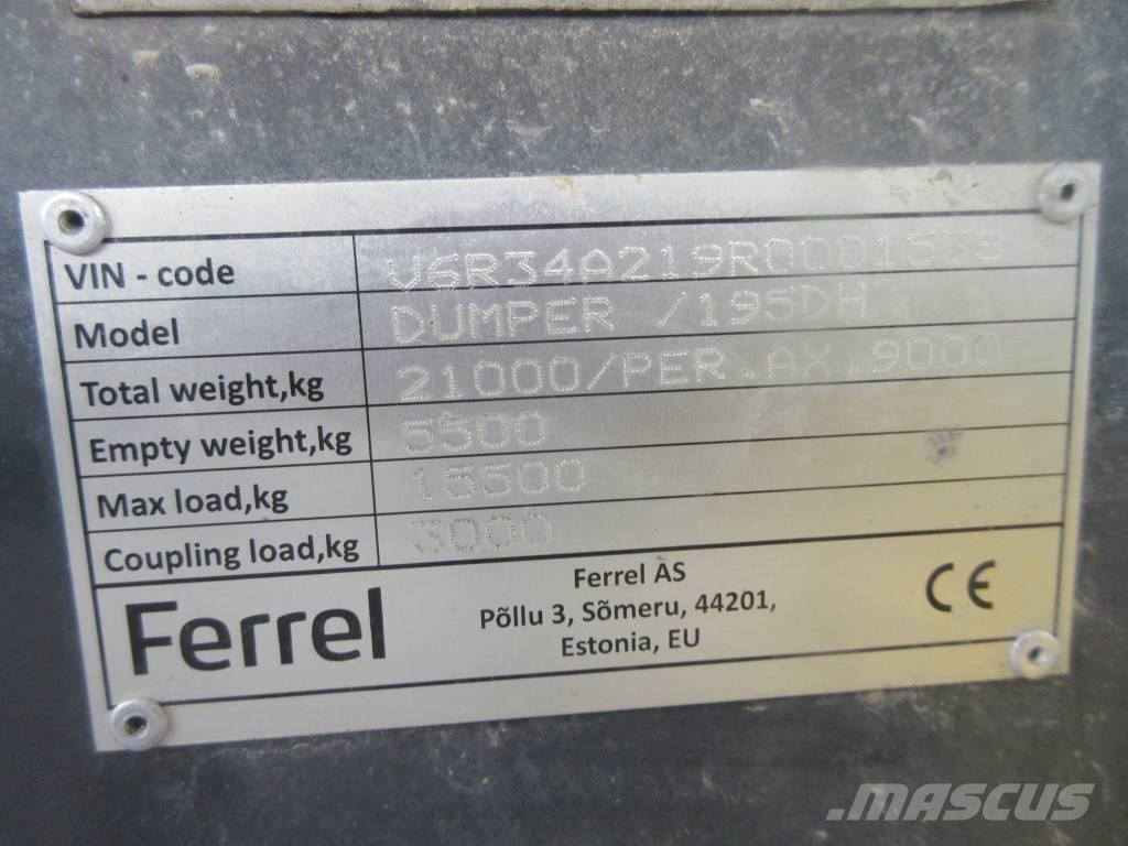 Ferrel 195 DH Ανατρεπόμενες ρυμούλκες