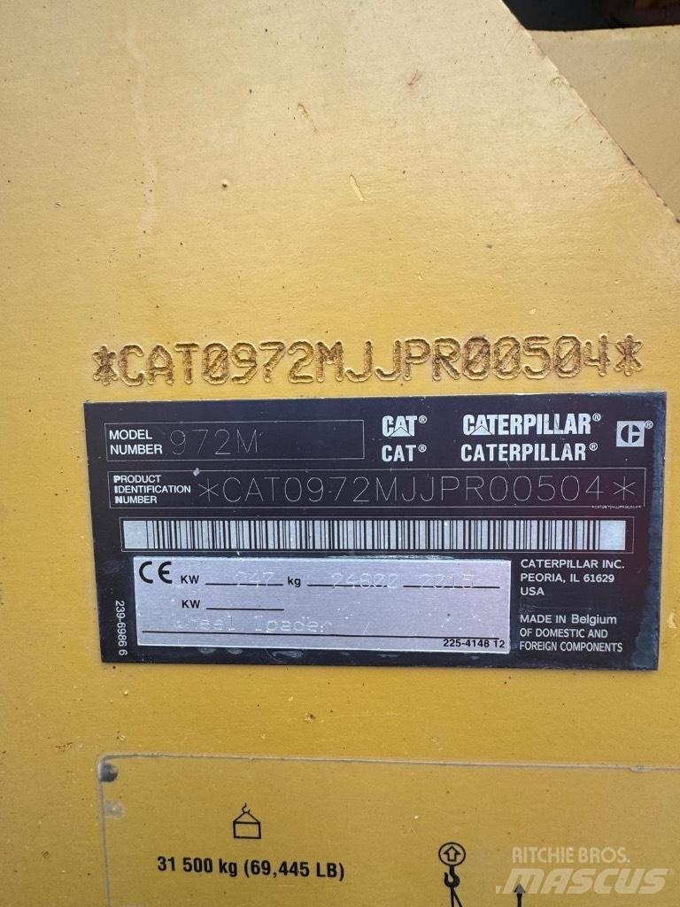 CAT 972 M Φορτωτές με λάστιχα (Τροχοφόροι)