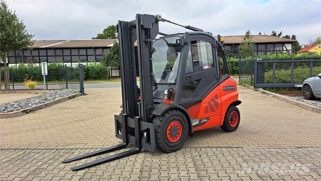 Linde H45T-02 Περονοφόρα ανυψωτικά κλαρκ με φυσικό αέριο LPG