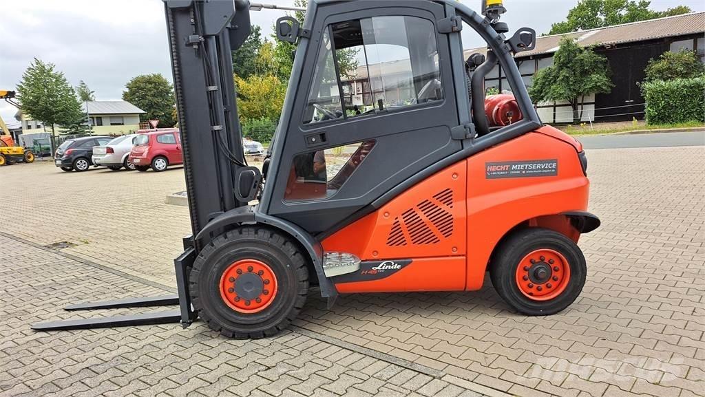 Linde H45T-02 Περονοφόρα ανυψωτικά κλαρκ με φυσικό αέριο LPG