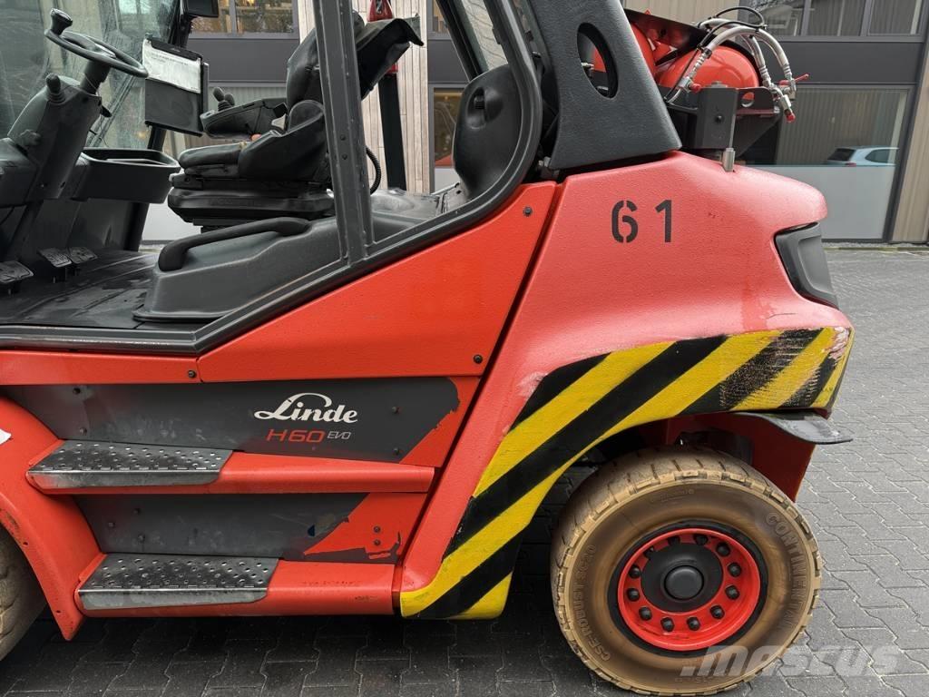 Linde H60T - 03 Περονοφόρα ανυψωτικά κλαρκ με φυσικό αέριο LPG