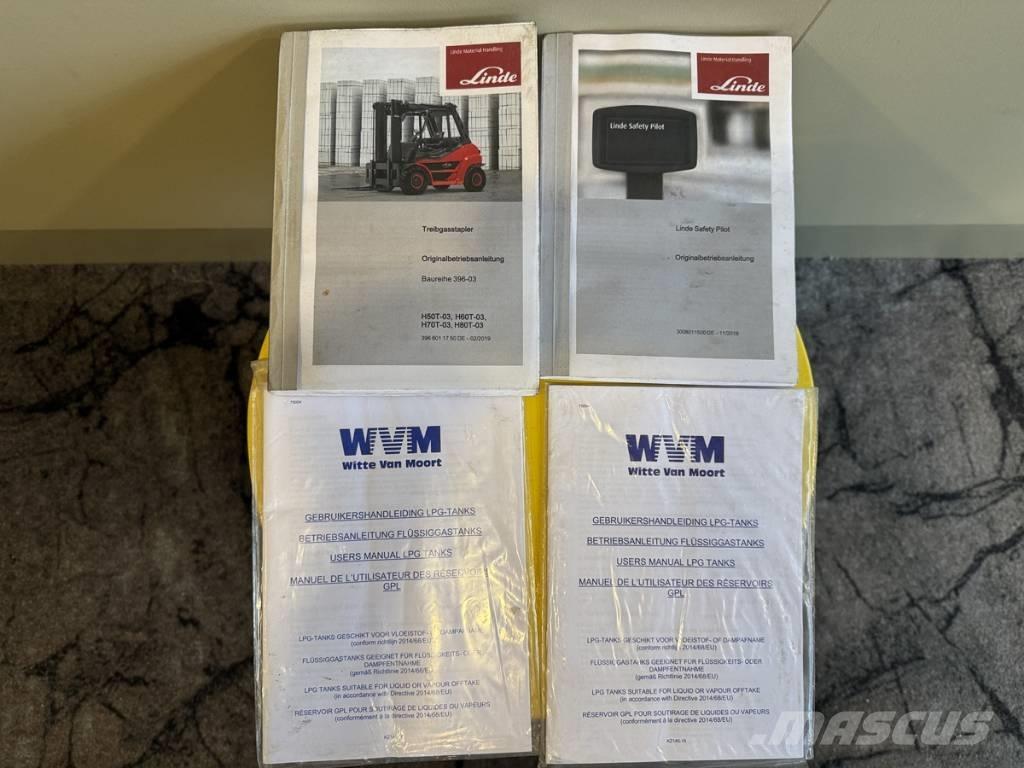 Linde H60T - 03 Περονοφόρα ανυψωτικά κλαρκ με φυσικό αέριο LPG