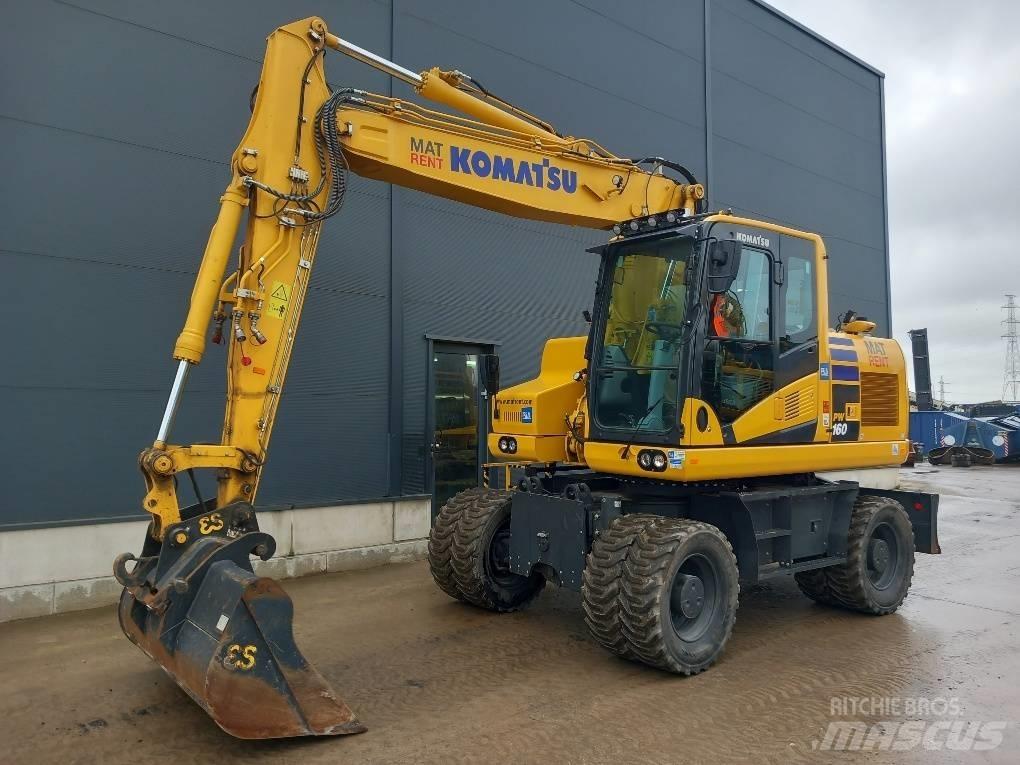 Komatsu PW180-11E0 Εκσκαφείς με τροχούς - λάστιχα
