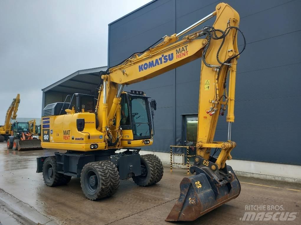 Komatsu PW180-11E0 Εκσκαφείς με τροχούς - λάστιχα