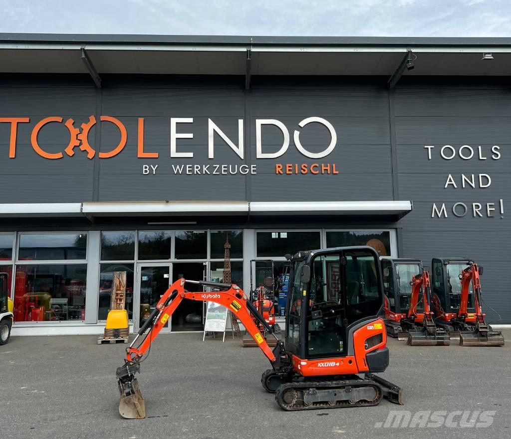 Kubota KX 018-4 Εκσκαφάκι (διαβολάκι) < 7t
