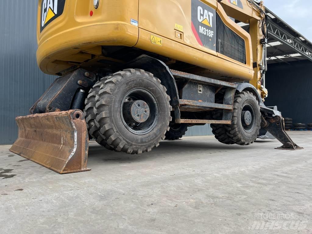 CAT M318F Εκσκαφείς με τροχούς - λάστιχα