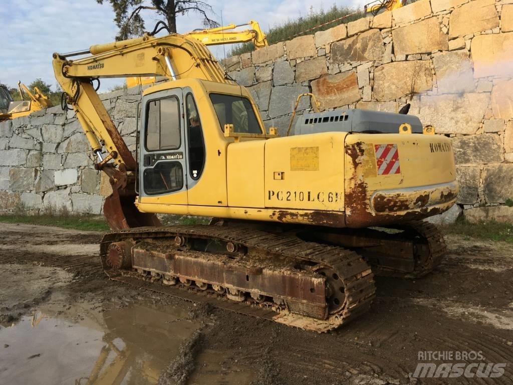 Komatsu PC210LC-6K Εκσκαφείς με ερπύστριες