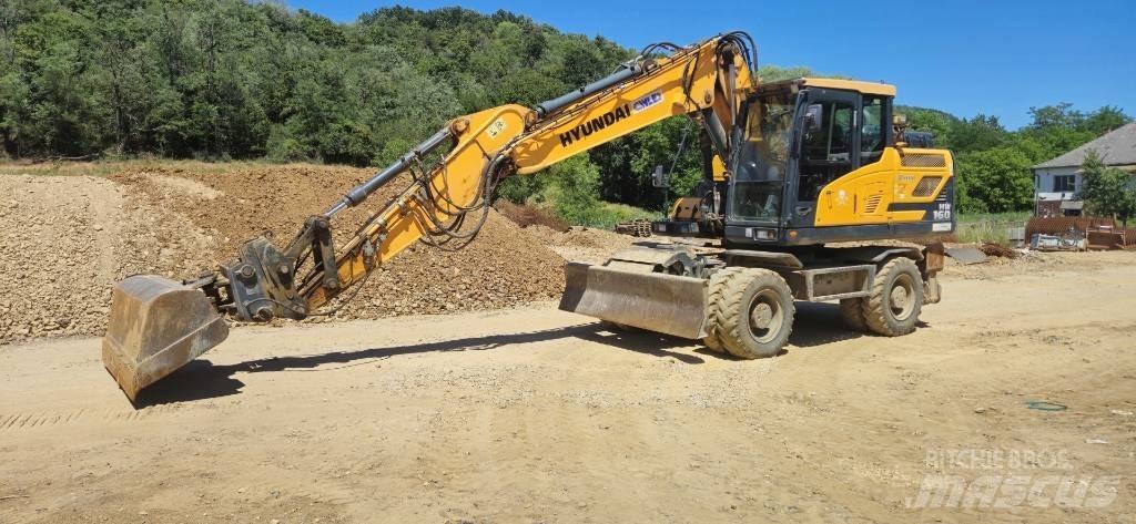 Hyundai HW 160 Εκσκαφείς με τροχούς - λάστιχα