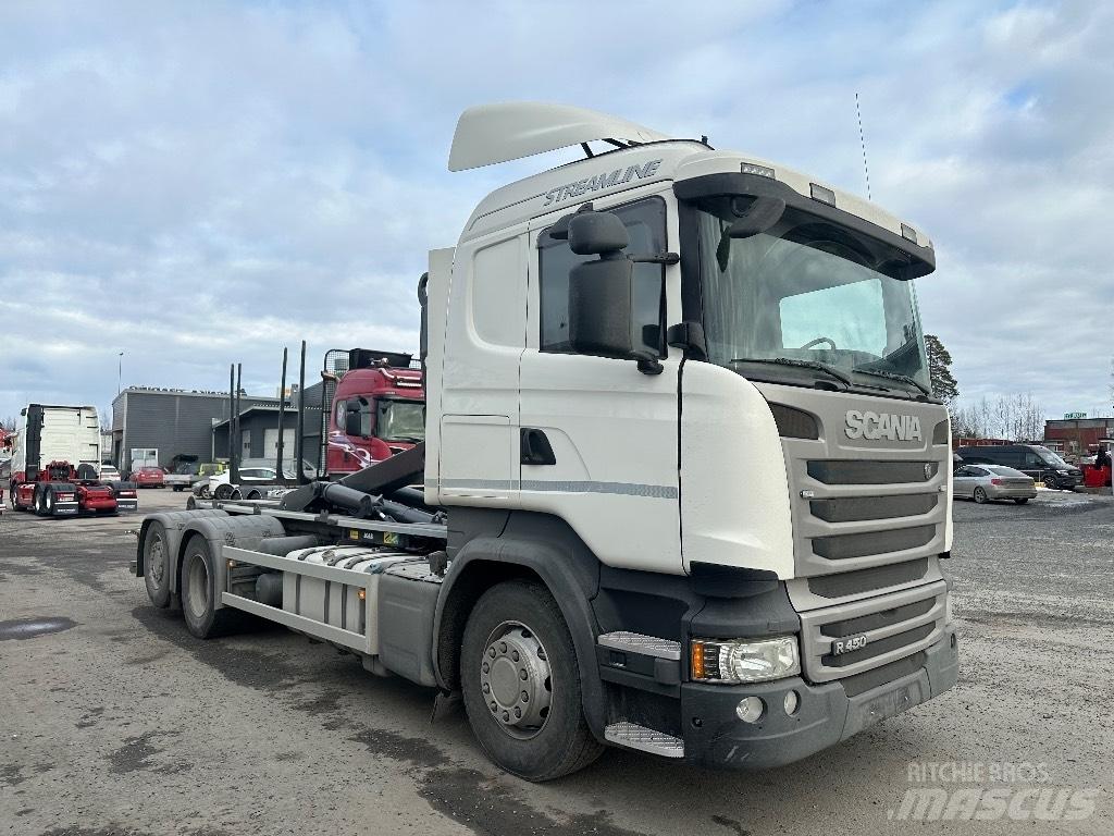 Scania R 450 6x2*4 Φορτηγά ανατροπή με γάντζο