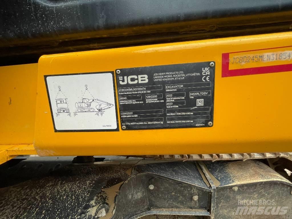 JCB 245 XR Εκσκαφείς με ερπύστριες