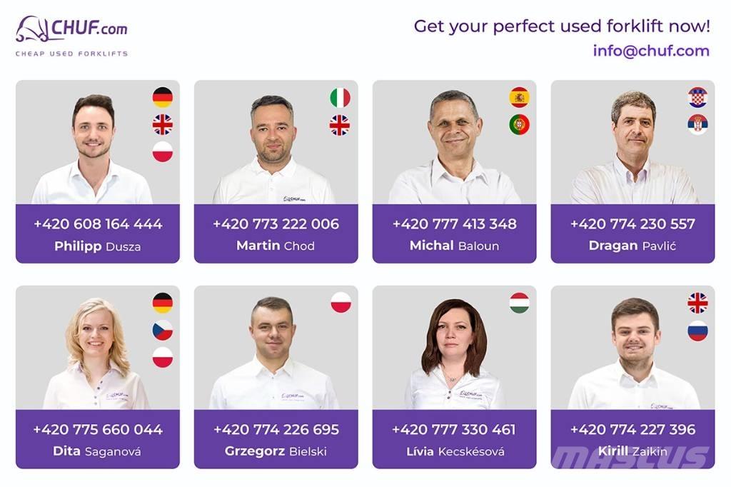 Jungheinrich TFG 540 Περονοφόρα ανυψωτικά κλαρκ με φυσικό αέριο LPG