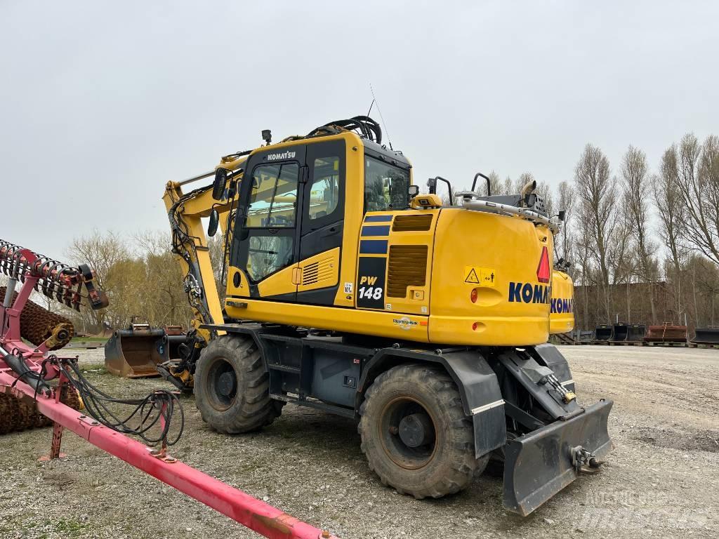 Komatsu PC 290 / PW148 Εκσκαφείς με τροχούς - λάστιχα