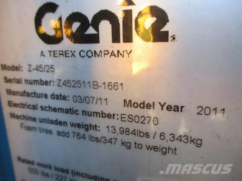 Genie Z 45/25 RT Ανυψωτήρες με αρθρωτό βραχίονα
