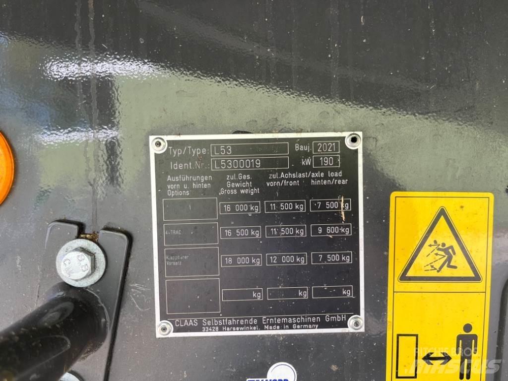 CLAAS Trion 520 Θεριζοαλωνιστικές μηχανές