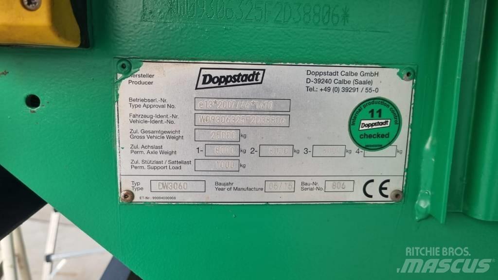 Doppstadt DW 3060 Τεμαχιστές ξύλου