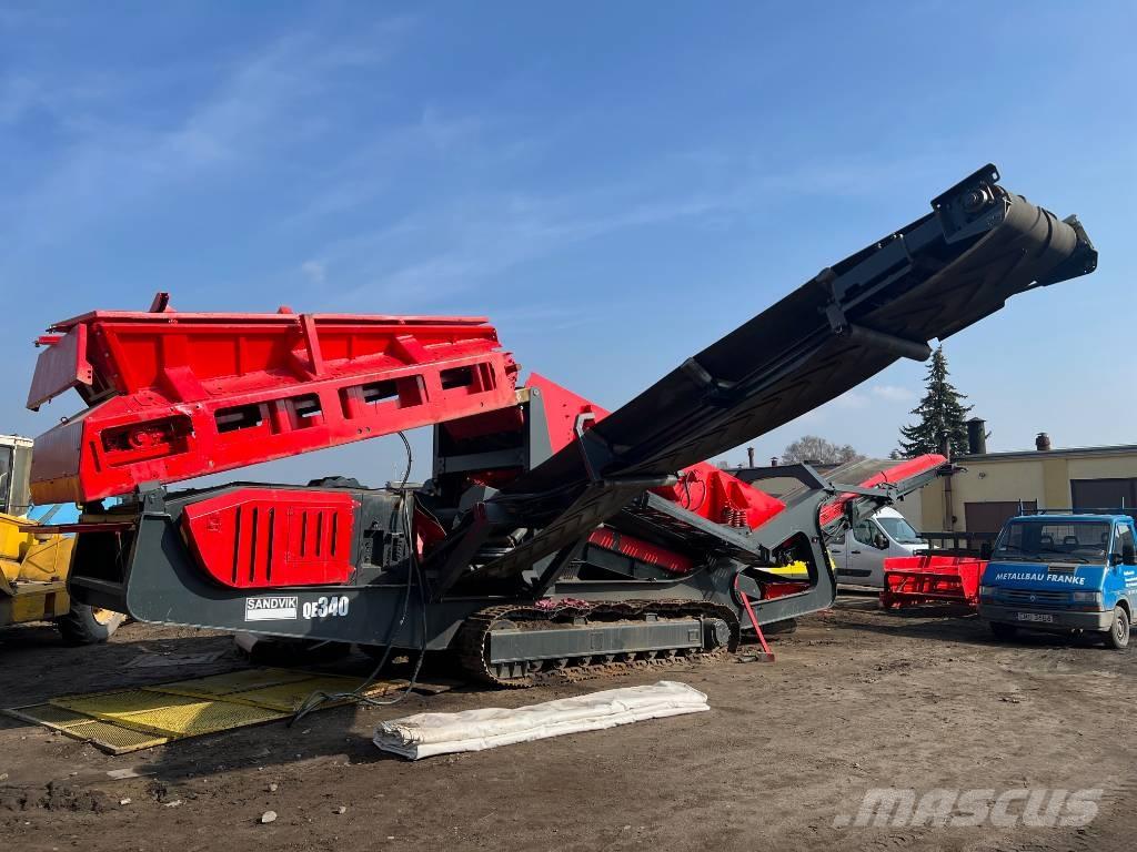 Sandvik QE 340 Κινητές μηχανές κοσκινίσματος