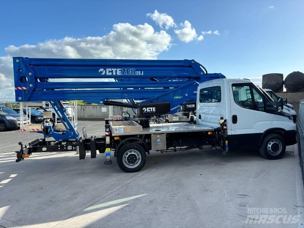 CTE ZED 23.3JHL Εναέριες πλατφόρμες τοποθετημένες σε φορτηγό