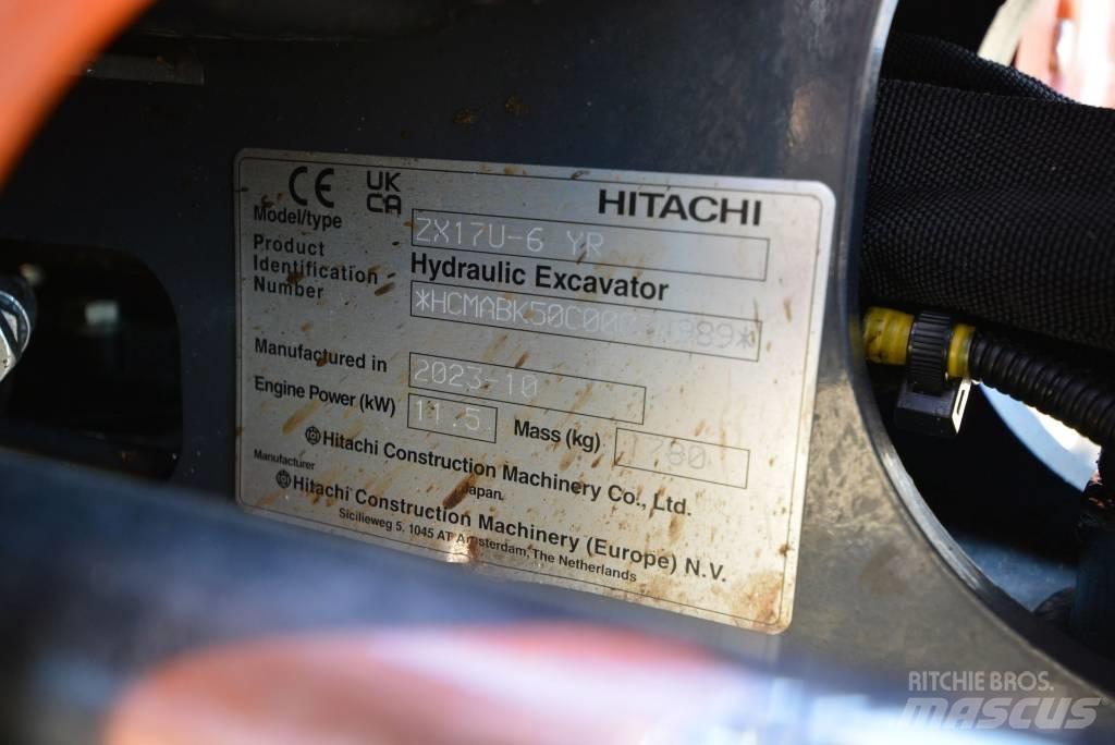 Hitachi ZX 17 U-6 Εκσκαφάκι (διαβολάκι) < 7t