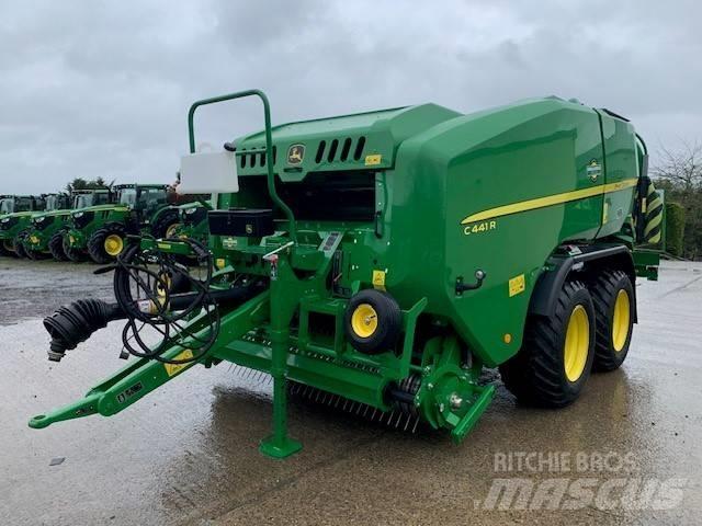 John Deere C441 R Πρέσες κυλινδρικών δεμάτων