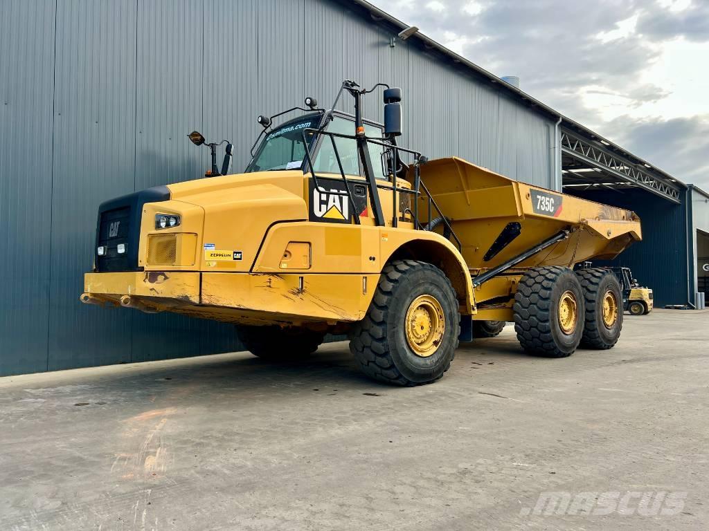CAT 735C Σπαστό Dump Truck ADT