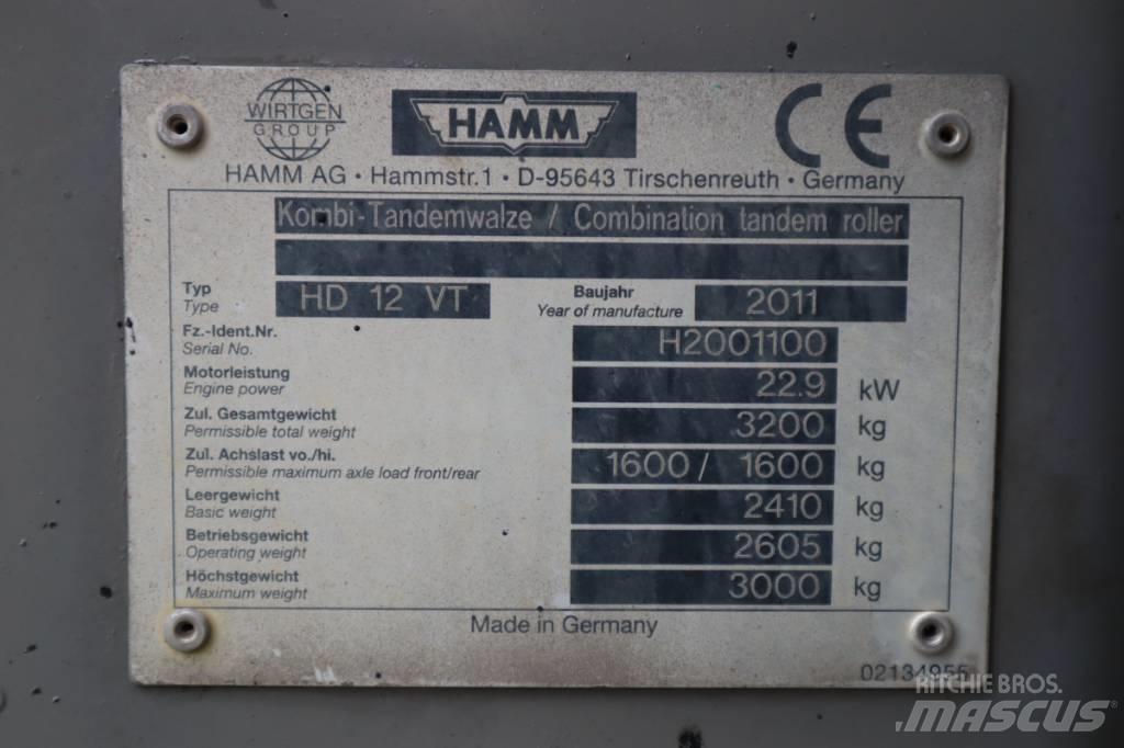 Hammar HD12VT Οδοστρωτήρες συνδυαστικοί