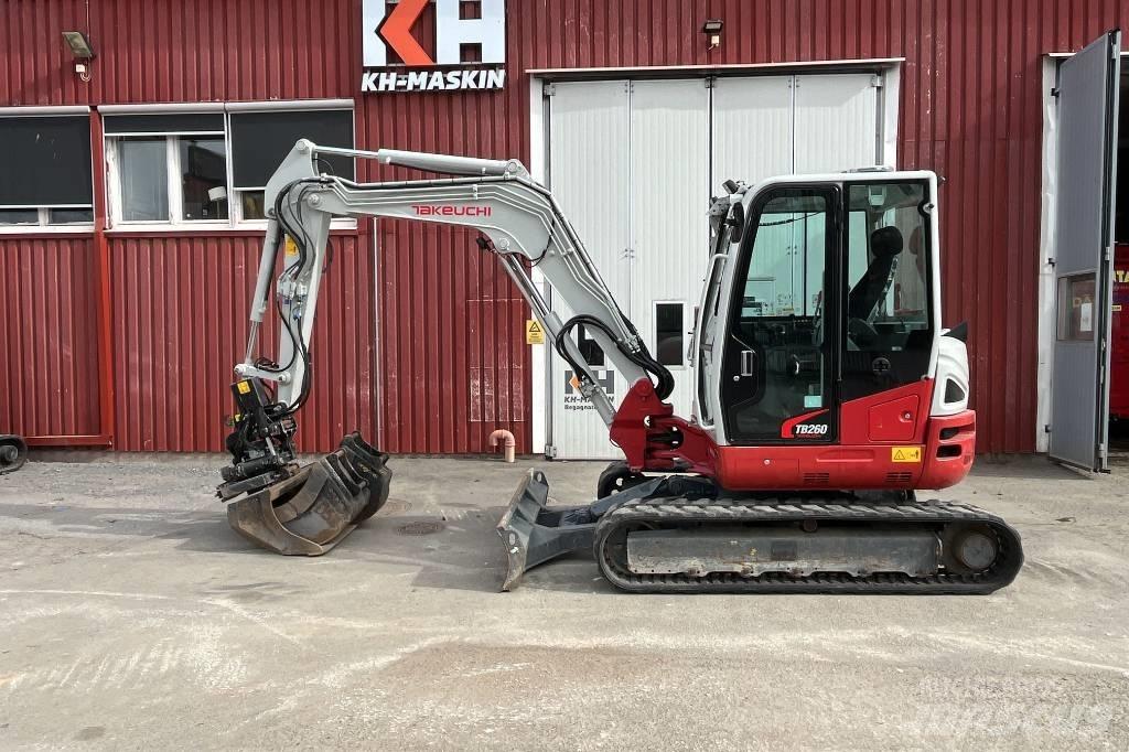 Takeuchi TB 260 Εκσκαφάκι (διαβολάκι) < 7t