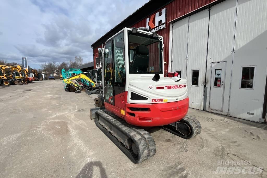 Takeuchi TB 260 Εκσκαφάκι (διαβολάκι) < 7t