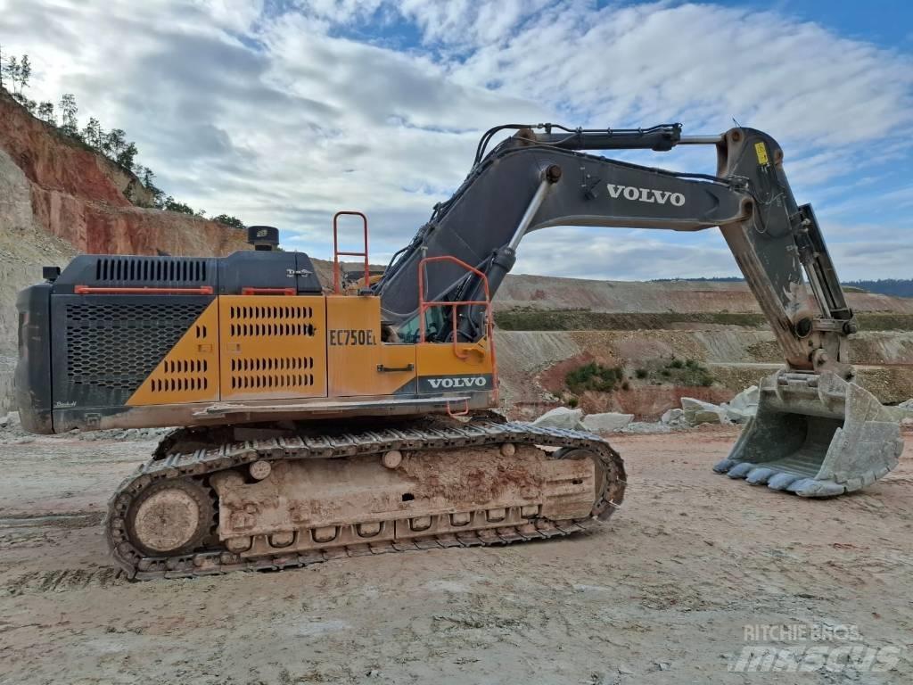 Volvo EC750EL Εκσκαφείς με ερπύστριες
