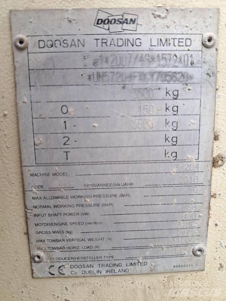Doosan 7/204 Συμπιεστές
