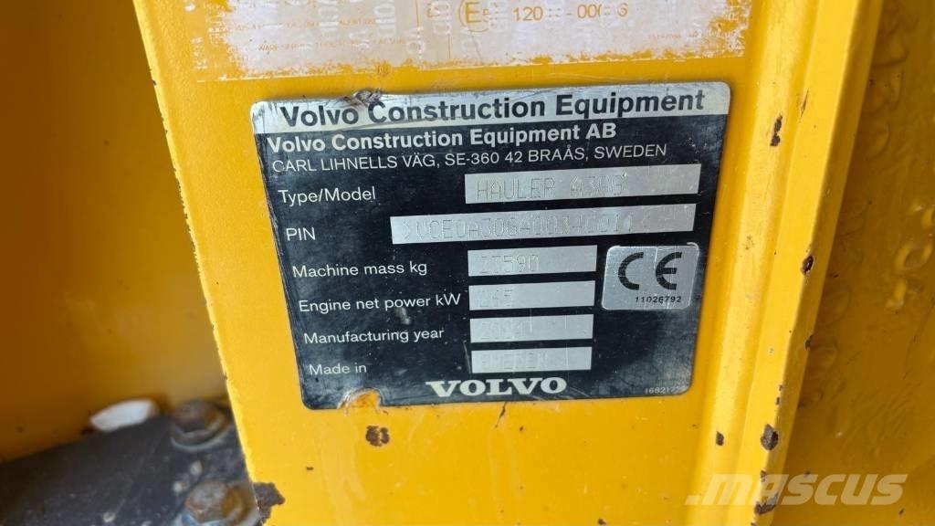 Volvo A 30 G Σπαστό Dump Truck ADT