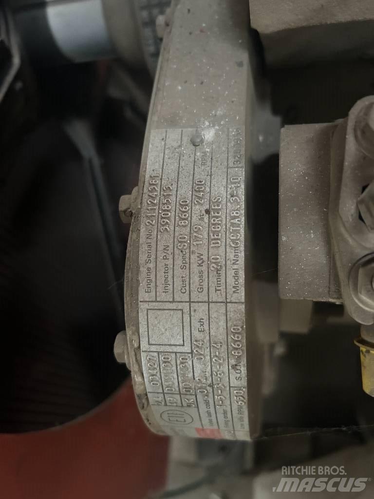 Cummins 6CTA8.3 Γεννήτριες ντίζελ