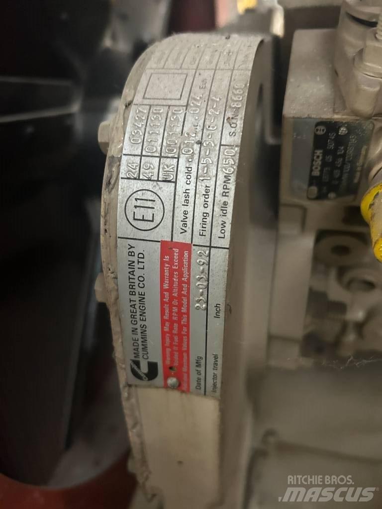 Cummins 6CTA8.3 Γεννήτριες ντίζελ