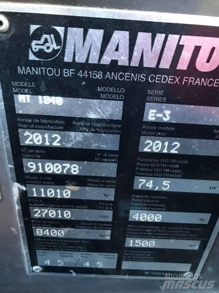 Manitou MT 1840 Τηλεσκοπικοί ανυψωτές