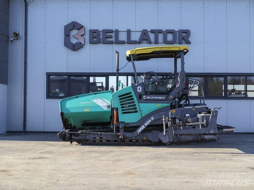 Vögele SUPER 1800-3i Επίστρωση ασφάλτου